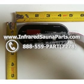 CIRCUIT BOARDS WITH  FACE PLATES - CIRCUIT BOARD WITH FACEPLATE O-SAUNA INFRARED SAUNA BLACK 2