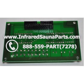 CIRCUIT BOARDS / TOUCH PADS - CIRCUIT BOARD  TOUCHPAD ZENAWAKENING INFRARED SAUNA WSP4 4