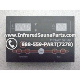 CIRCUIT BOARDS WITH  FACE PLATES - CIRCUIT BOARD WITH FACEPLATE VIDAL INFRARED SAUNA 06S10195 1