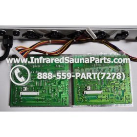 COMPLETE CONTROL POWER BOX WITH CONTROL PANEL - COMPLETE CONTROL POWER BOX HYDRA  INFRARED SAUNA STYLE 4 WITH TWO CONTROL PANELS 4