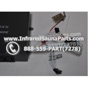 COMPLETE CONTROL POWER BOX 110V / 120V - COMPLETE CONTROL POWER BOX 110V  120V WITH 7 CIRCUIT BOARD PINS  6 FEMALE PLUGS SAUNAGEN INFRARED SAUNA 4