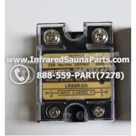 RELAYS / SOLID RELAYS - RELAYS  SOLID RELAY LIRRD LRSSR-DA 380VAC 25AMP 2