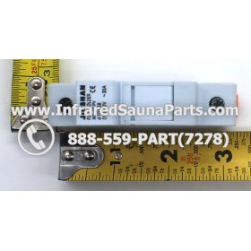 FUSE BLOCKS - FUSE BLOCK JINSHAN SOLAR PV 10X38 DC 1000V 30A 4