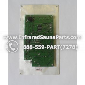 CIRCUIT BOARDS WITH  FACE PLATES - CIRCUIT BOARD WITH FACEPLATE 2P0050FDA0 FOR INFINITY INFRARED SAUNA MAIN 3