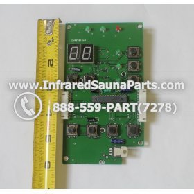 CIRCUIT BOARDS / TOUCH PADS - CIRCUIT BOARD TOUCHPAD 2P0050FDA0 FOR INFINITY INFRARED SAUNA MAIN 8