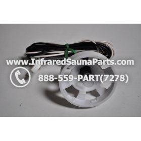 COMPLETE LIGHT ASSEMBLY 220V / 240V - COMPLETE LIGHT ASSEMBLY WITH BULB + RED AND BLUE COVER 220V / 240V 12