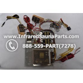 COMPLETE CONTROL POWER BOX 220V / 240V - COMPLETE CONTROL POWER BOX 220V / 240V HOTWIND INFRARED SAUNA STYLE 2 1