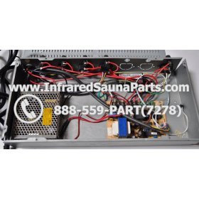 COMPLETE CONTROL POWER BOX 220V / 240V - COMPLETE CONTROL POWER BOX 220V / 240V MASTERSAUNA INFRARED SAUNA STYLE 2 9