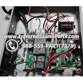 COMPLETE CONTROL POWER BOX 220V / 240V - COMPLETE CONTROL POWER BOX 220V / 240V PRECISION THERAPY  INFRARED SAUNA STYLE 3 13