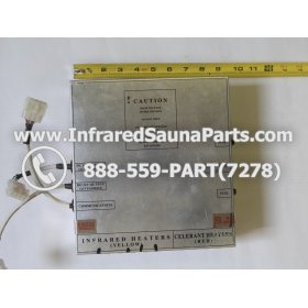 COMPLETE CONTROL POWER BOX 220V / 240V - COMPLETE CONTROL POWER BOX 220V / 240V INFINITY INFRARED SAUNA 10