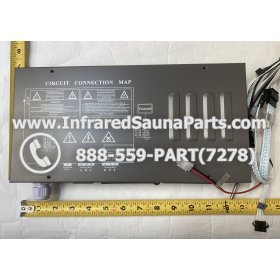 COMPLETE CONTROL POWER BOX WITH CONTROL PANEL - COMPLETE CONTROL POWER BOX 110V / 120V WITH HORIZONTAL PANEL AND BLUETOOTH OPTION 9