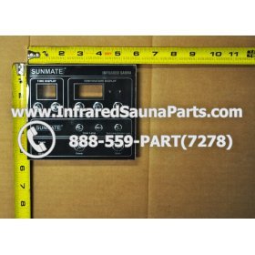 FACE PLATES - FACEPLATE FOR CIRCUIT BOARD SRZHX001 SUNMATE 10 BUTTONS 2