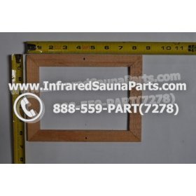 WOOD CONTROL PANEL TRIMS - HEMLOCK WOOD CONTROL PANEL TRIM STYLE 6 2