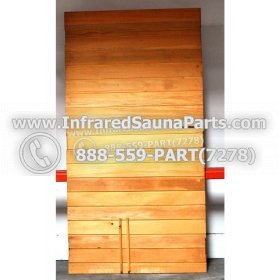 WOOD SAUNA WALLS - HEMLOCK WOOD SAUNA PANEL ( 72.5" x 37.8" ) 3