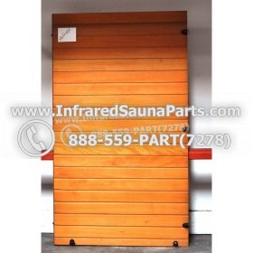 WOOD SAUNA WALLS - HEMLOCK WOOD SAUNA PANEL ( 68.5" x 39.7" ) 1