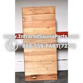 WOOD BENCHS + HEATERS - HEMLOCK WOOD BENCH ( 44.2" x 19.6" ) 4