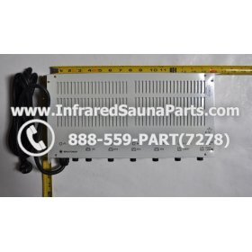 COMPLETE CONTROL POWER BOX 110V / 120V - COMPLETE CONTROL POWER BOX 110V / 120V MASTERSAUNA INFRARED SAUNA STYLE 4 3
