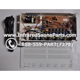 COMPLETE CONTROL POWER BOX 110V / 120V - COMPLETE CONTROL POWER BOX 110V / 120V JOSEN INFRARED SAUNA STYLE 4 5
