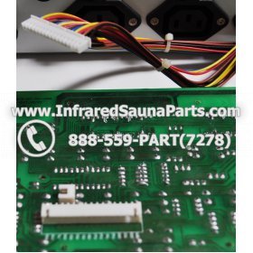 COMPLETE CONTROL POWER BOX WITH CONTROL PANEL - COMPLETE CONTROL POWER BOX JOSEN INFRARED SAUNA STYLE 4 WITH TWO CONTROL PANELS 5