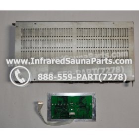 COMPLETE CONTROL POWER BOX WITH CONTROL PANEL - COMPLETE CONTROL POWER BOX GAIA INFRARED SAUNA STYLE 2 WITH ONE CONTROL PANEL 3