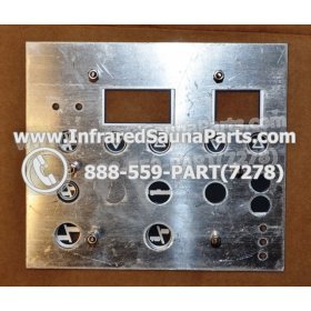 FACE PLATES - FACEPLATE FOR CIRCUIT BOARD SRZHX001 KEYSBACKYARD 8 BUTTONS 3
