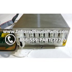 COMPLETE CONTROL POWER BOX WITH CONTROL PANEL - COMPLETE CONTROL POWER BOX EZE INFRARED SAUNA WITH CONTROL PANEL 11