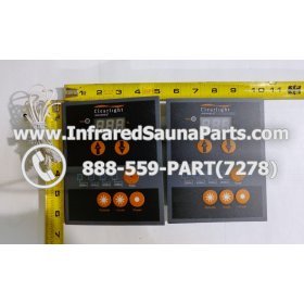 COMPLETE CONTROL POWER BOX WITH CONTROL PANEL - COMPLETE CONTROL POWER BOX CLEARLIGHT INFRARED SAUNA 110v 120v WITH TWO CONTROL PANELS 17