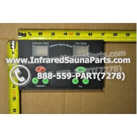 CIRCUIT BOARDS WITH  FACE PLATES - CIRCUIT BOARD WITH FACEPLATE SAUNA SUPPLY WORLD INFRARED SAUNA  NYSN-DBF V6.0 2