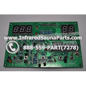 CIRCUIT BOARDS WITH  FACE PLATES - CIRCUIT BOARD WITH FACEPLATE HOTWIND INFRARED SAUNA 06S10195 2