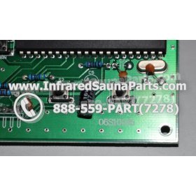 CIRCUIT BOARDS WITH  FACE PLATES - CIRCUIT BOARD WITH FACEPLATE LUX INFRARED SAUNA 06S10195 7
