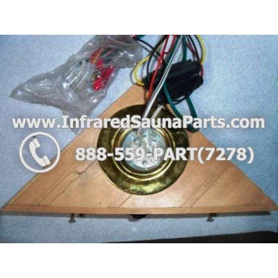 WOOD LIGHT HOUSING - HEMLOCK WOOD HOUSING LIGHT WITH COMPLETE HOUSING STYLE 3 1