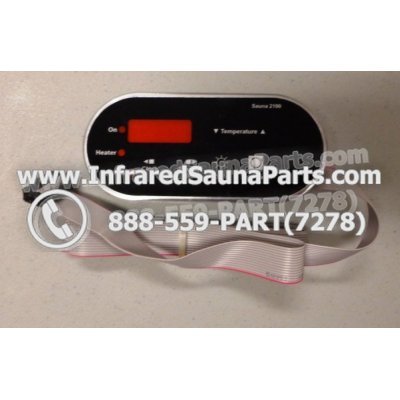 CIRCUIT BOARDS WITH  FACE PLATES - CIRCUIT BOARD WITH FACEPLATE AIRWALL INFRARED SAUNA BLACK 1