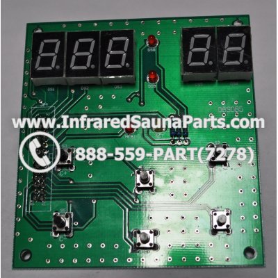 CIRCUIT BOARDS / TOUCH PADS - CIRCUIT BOARD  TOUCHPAD HYDRA INFRARED SAUNA 06S085 1