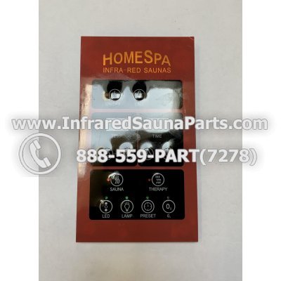 CIRCUIT BOARDS WITH  FACE PLATES - CIRCUIT BOARDS WITH  FACE PLATES HOME SPA SAUNA SECONDARY CONTROL 1