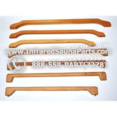 WOOD HANDLES + TOWEL HANDLES - HEMLOCK WOOD TOWEL HANDLE ( 22.5" x 1.75" ) 1